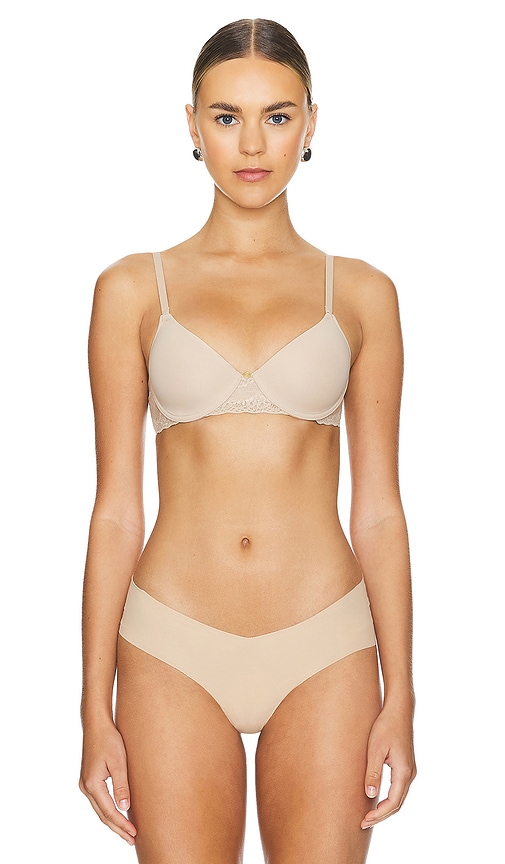 Shop Natori Bliss Perfection Contour Bra In Caf?