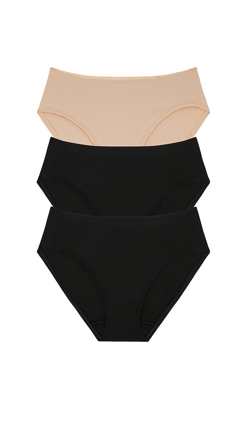 Natori Bliss Bare Hipster 3 Pack In Multi