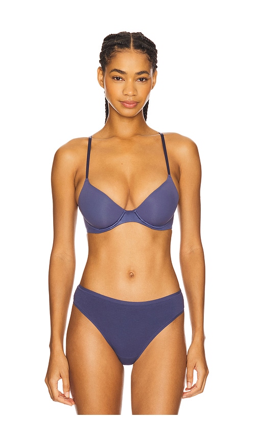 Natori Convertible Demi T-shirt Bra In Blue
