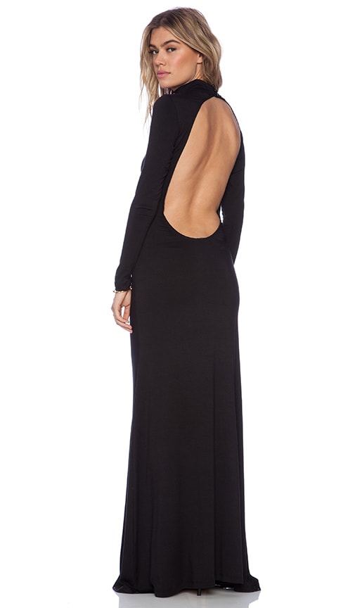 Black Bird Maxi Dress