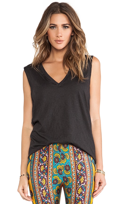 Muse Deep V Cotton Tank