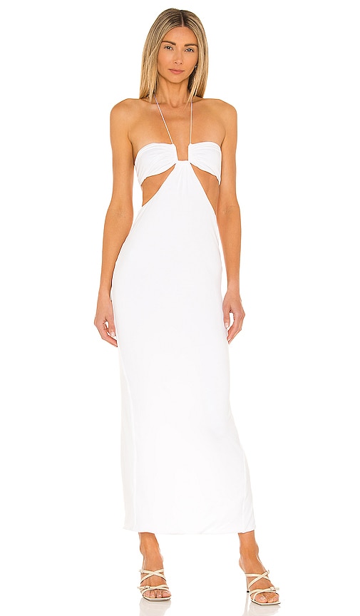 Natalie Rolt Willow Dress in White ...