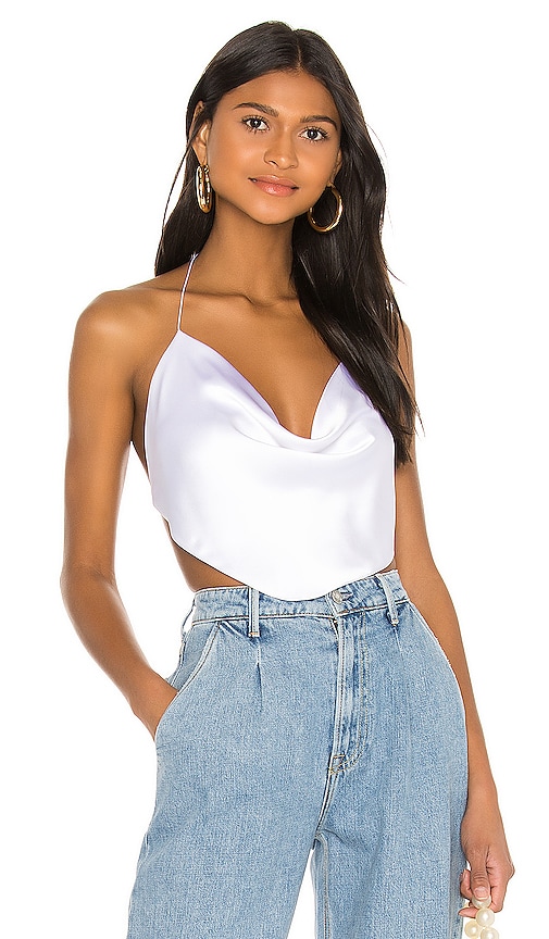 Natalie Rolt Virgo Crop Top in White | REVOLVE