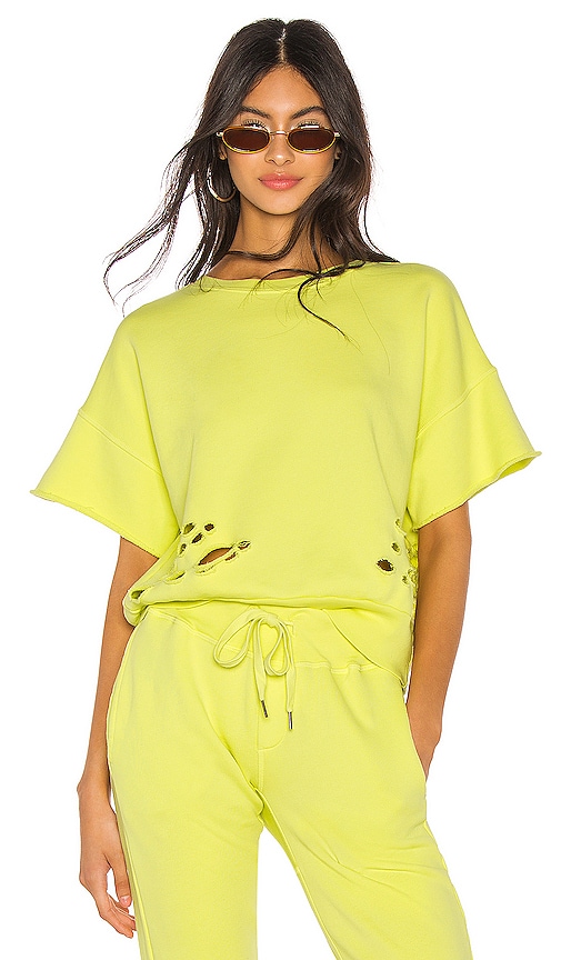 Brooke Short Sleeve Crew Sweatshirt