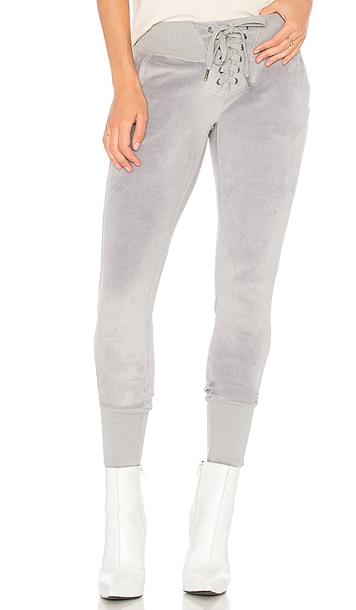 NSF Maddox Lace Up Sweatpants in Pale 