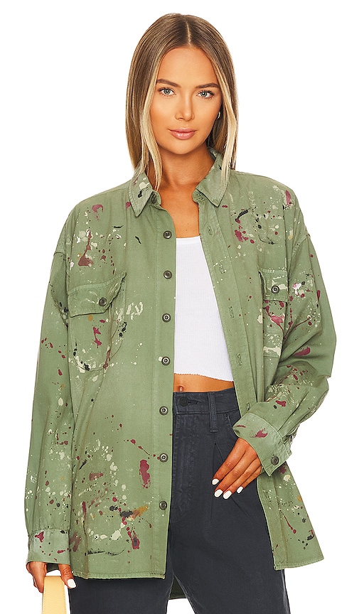 NSF Busy Boyfriend Shirt in Artists Cargo