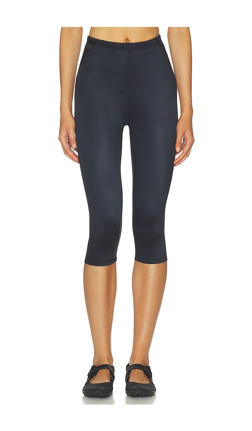 NikeSKIMS Shine Drawcord 17 Inch Crop Leggings