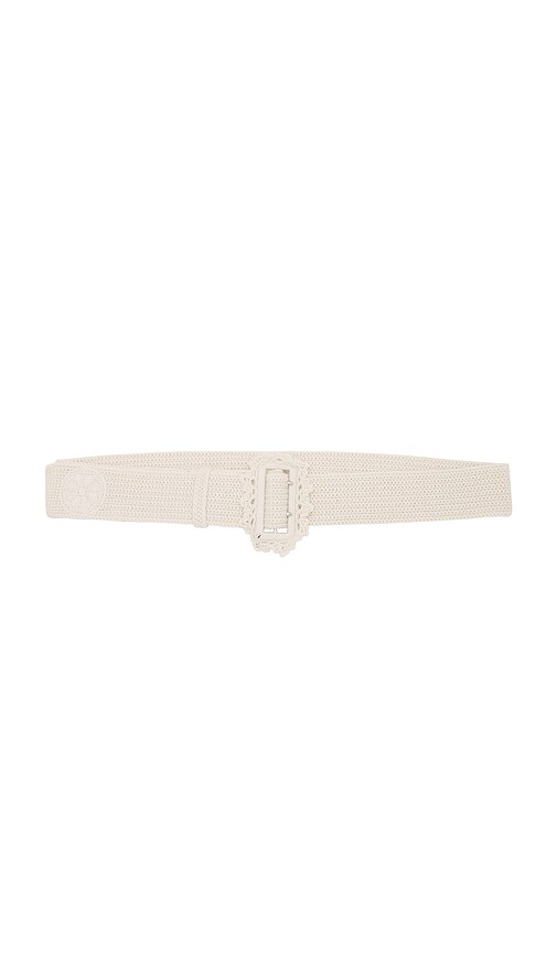 Crochet Belt With Embroidery Logo