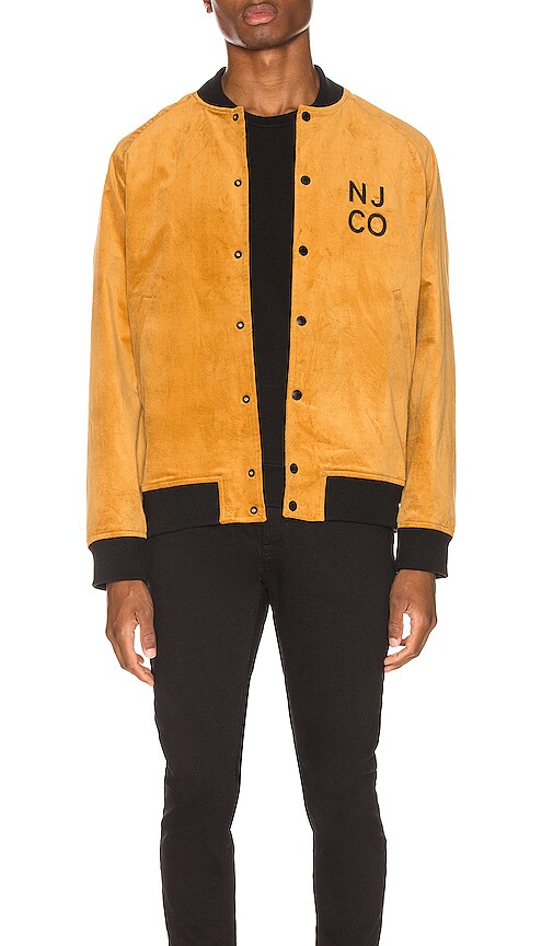 Mark Velvet Bomber Jacket