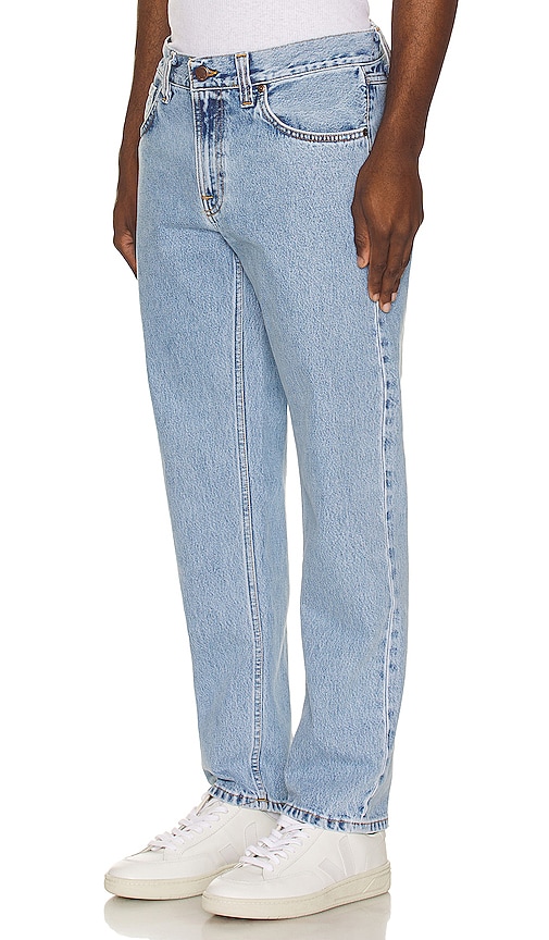 Shop Nudie Jeans Gritty Jackson In Blue