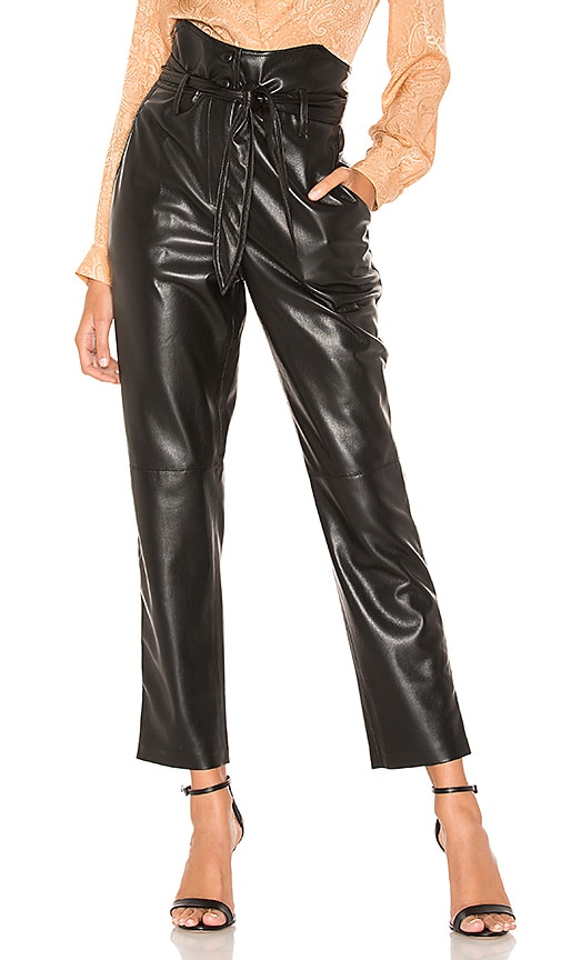 vegan leather pants