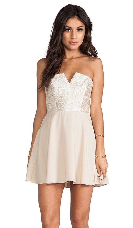 Two Tone Bombshell Circle Dress