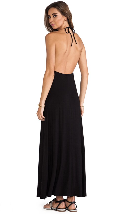 Halter Cut Out Maxi Dress