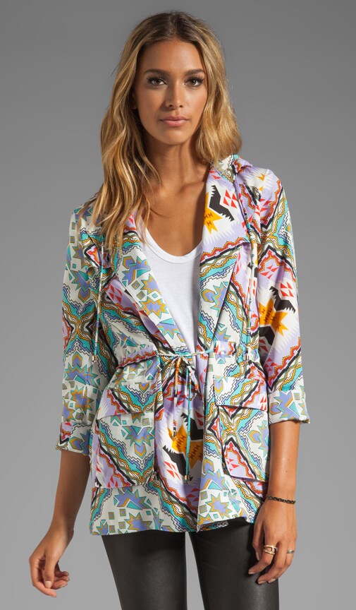Neon Collection Hooded Cargo Jacket