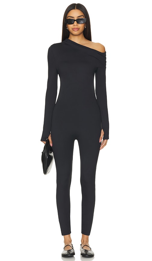 Shop Nubyen Non-conformist Bodysuit In 黑色