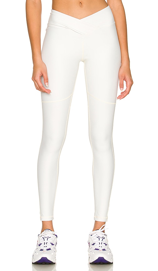 Nubyen Surplice Front Legging in Cream