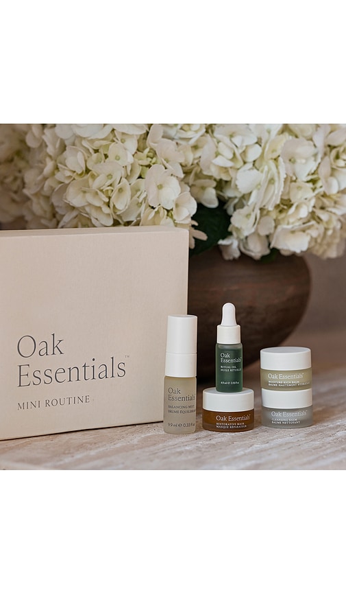 Oak Essentials Mini Routine In White