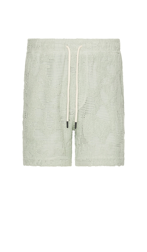 Oas Galbanum Crochet Short In Sage