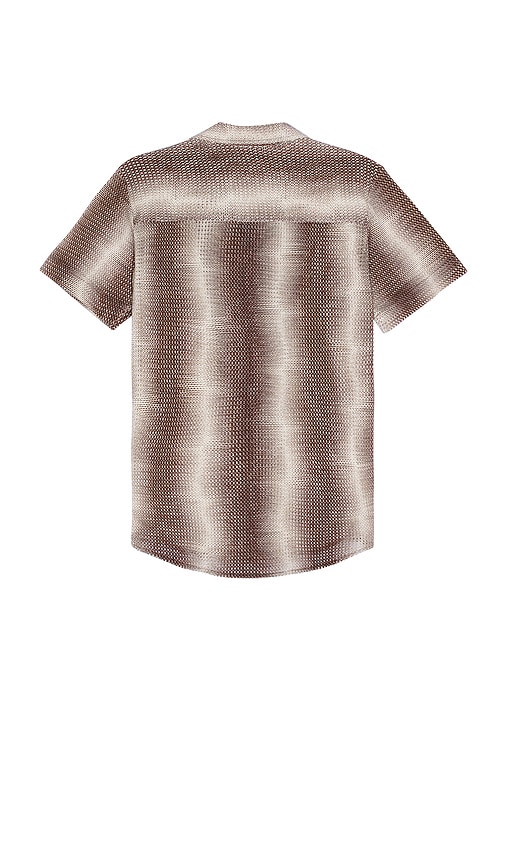 Shop Oas Merlot Echo Cuba Net Shirt In 红色