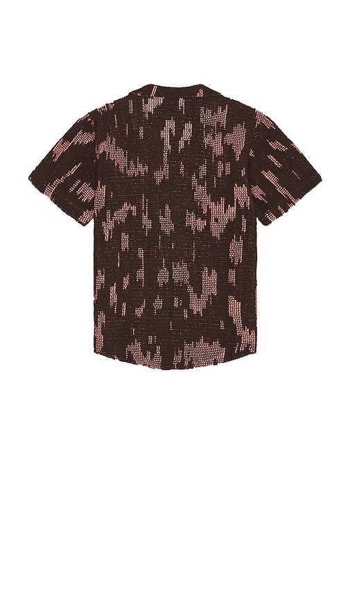 Oas Brink Cuba Crochet Camp Shirt In 碎花