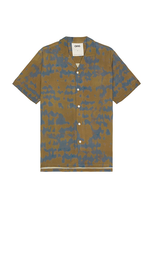 Highland Viscose Shirt in Olive. - size L (also in M, S, XL/1X) - OAS - Modalova