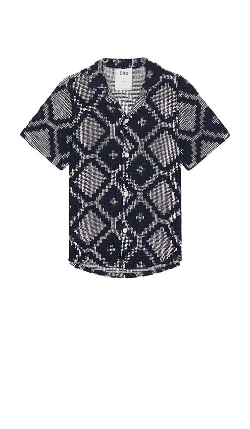 Trastevere Cuba Crochet Shirt in . Size L. Also in M, S, XL/1X - OAS - Modalova