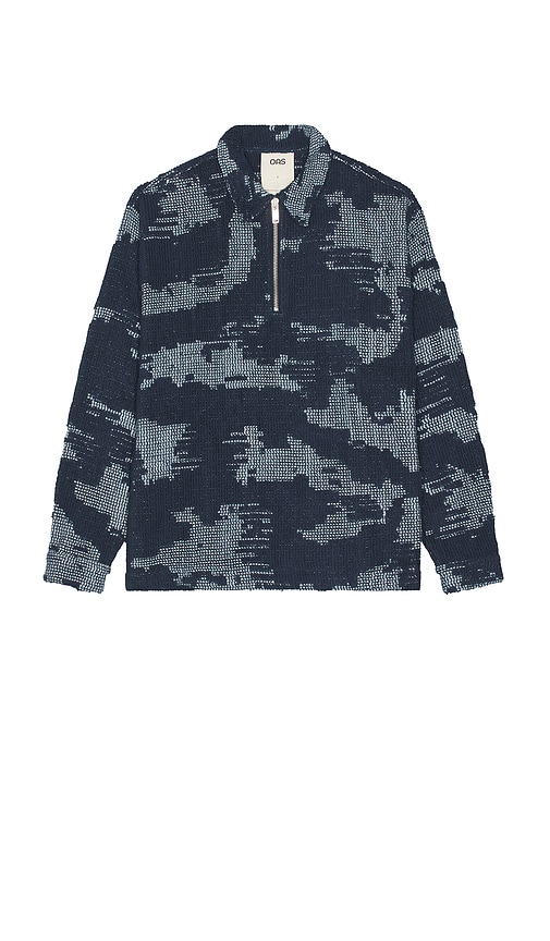 Oas Smoke Polo Shirt In Blue