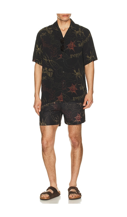  Oas Rocco-shirt Romantique In Black. Größe S. Also In L. 