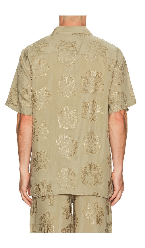  Oas Palmoza Rocco Shirt In Brown. Size S. Also In M, L, Xl/1x. 
