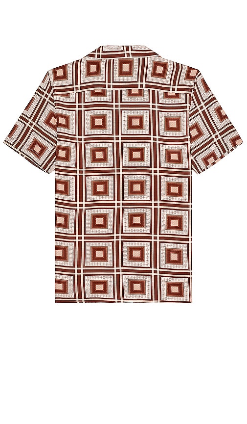 Shop Oas Viscose Shirts In Brown