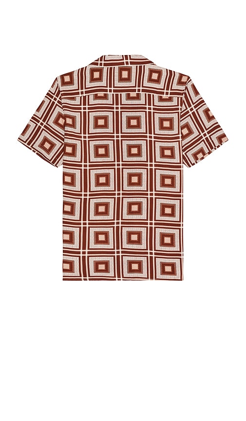 Shop Oas Viscose Shirts In Brown