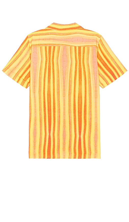 Shop Oas Orangina Viscose Shirt In Orange