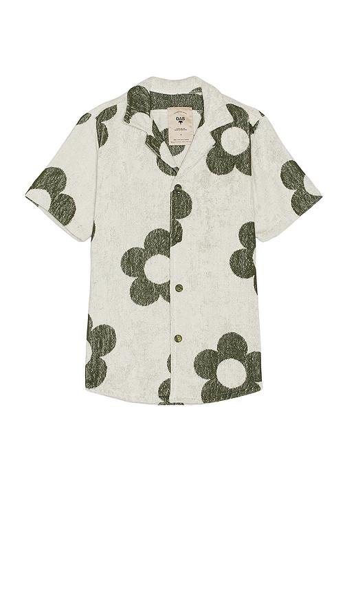 OAS Meadow Cuba Terry Shirt in Green | REVOLVE