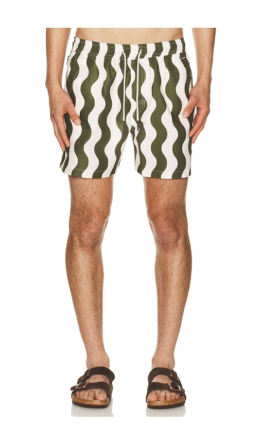 OAS SHORT DE BAIN FOREST en CreamArmy Taille L Also en S M 122 €