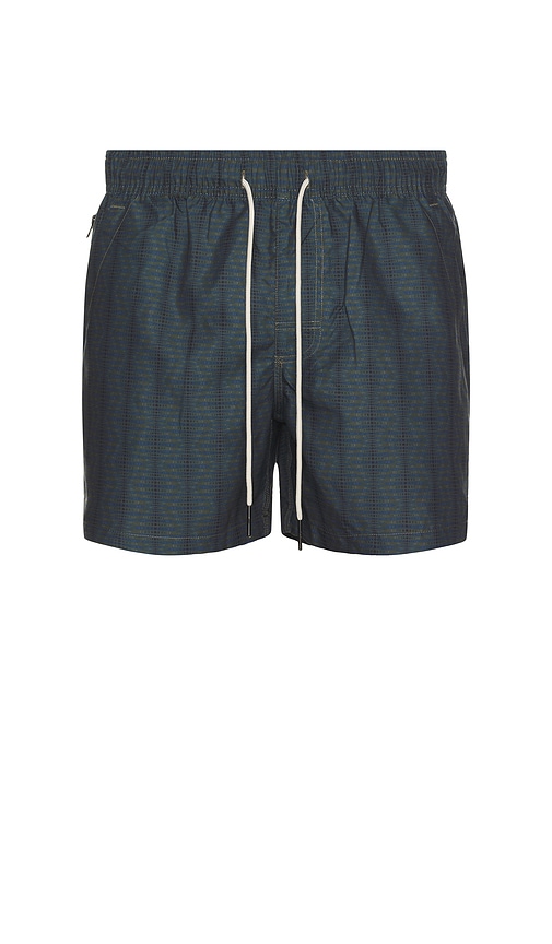  Oas Badeshorts Getrick In Blue. Größe S. Also In M, Xl/1x. 