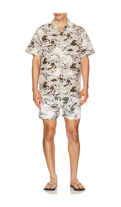  Oas Badeshorts Rogue In Cream. Größe S. Also In M, L, Xl/1x. 