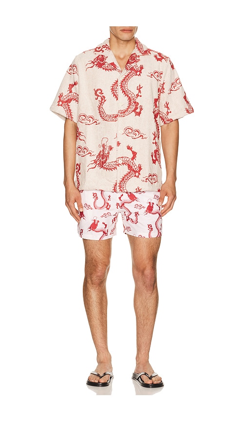 Oas Badeshorts Nimbus In Red. Größe S. Also In M, L, Xl/1x. 
