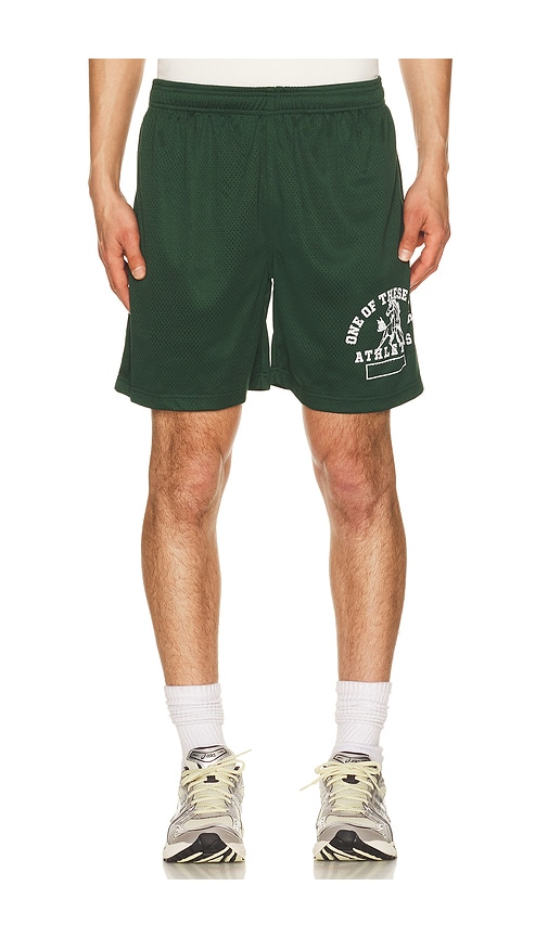ONE OF THESE DAYS Mustang Athletics Mesh Shorts