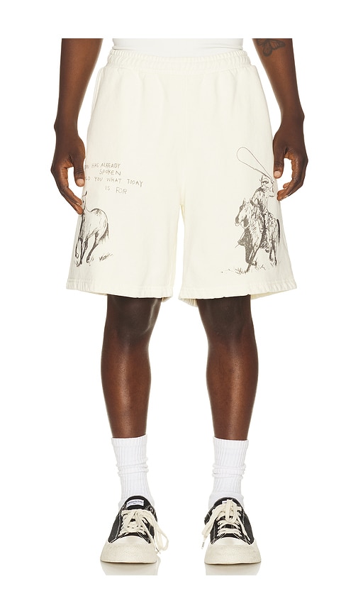 ONE OF THESE DAYS SHORT SWEAT WHAT en Ivory Taille XL1X Also en S M L XXL2X 157 €