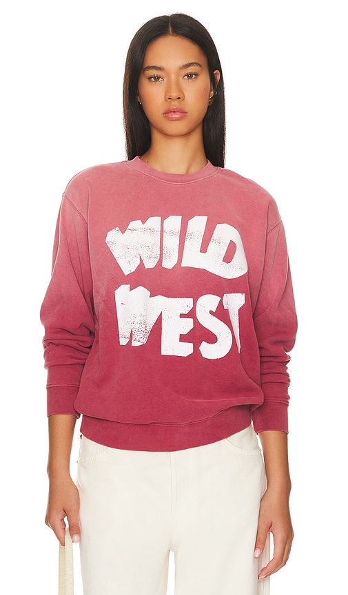 ONE OF THESE DAYS Wild West Sweater in Burgundy