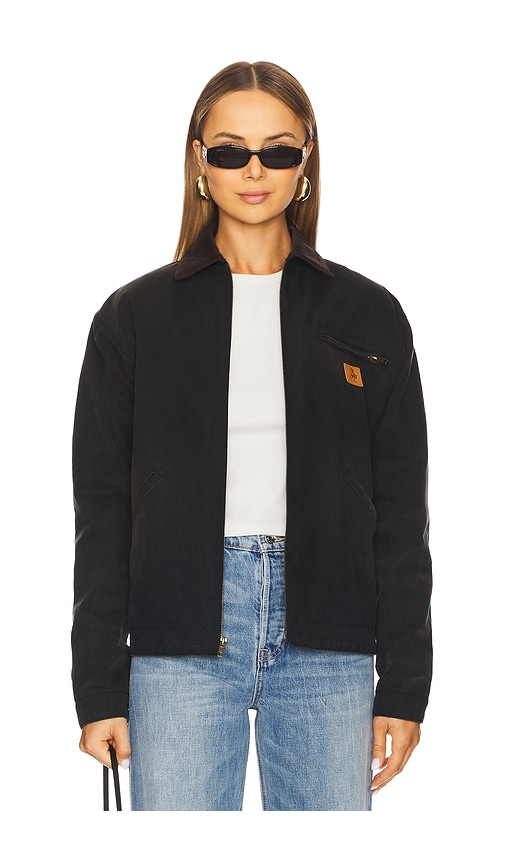 ONE OF THESE DAYS Prairie Jacket in Washed Black