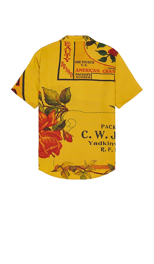 Shop One Of These Days American Beauty Camp Shirt In 深黄色