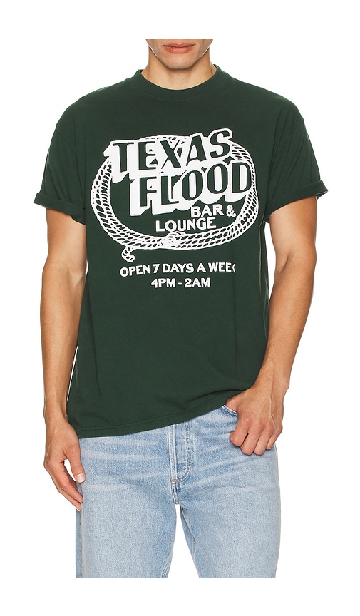 One Of These Days Texas Flood Tee In Brown