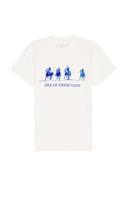One Of These Days Team Logo Tee In White