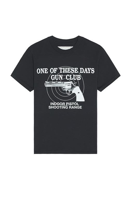 One Of These Days Gun Club Tee In Black