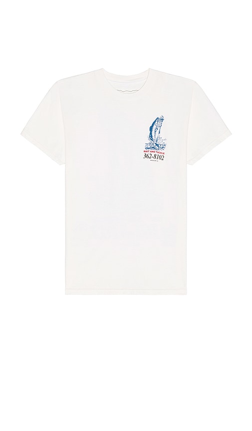 One Of These Days Bait And Tackle Tee In White