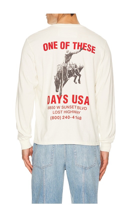 ONE OF THESE DAYS Break On Through Long Sleeve Tshirt