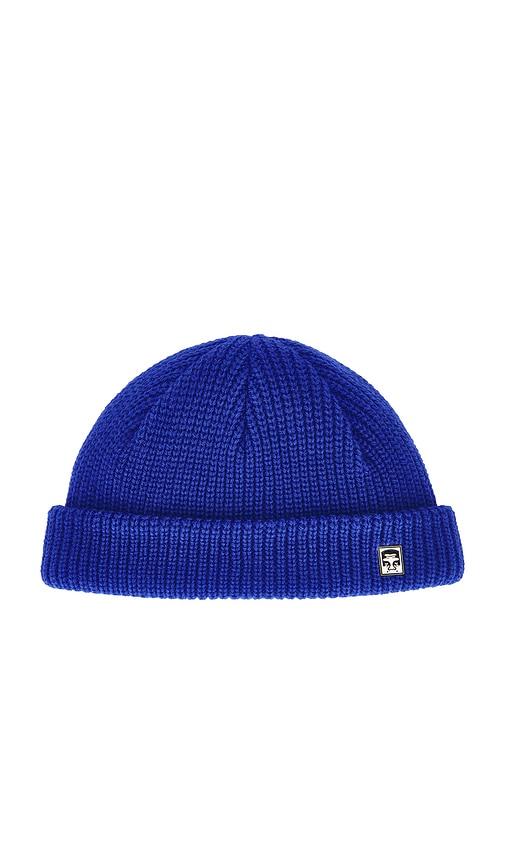 Obey Micro Beanie In Blue
