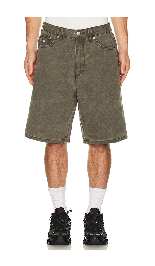 Obey Bigwig Baggy Denim Short