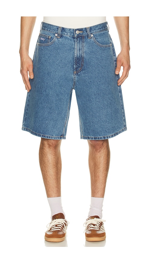 Obey Bigwig Baggy Denim Short
